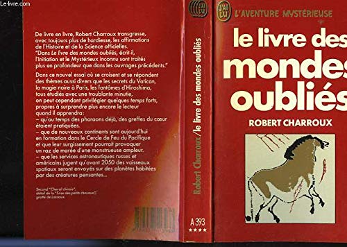 Le livre des mondes oubliés Books