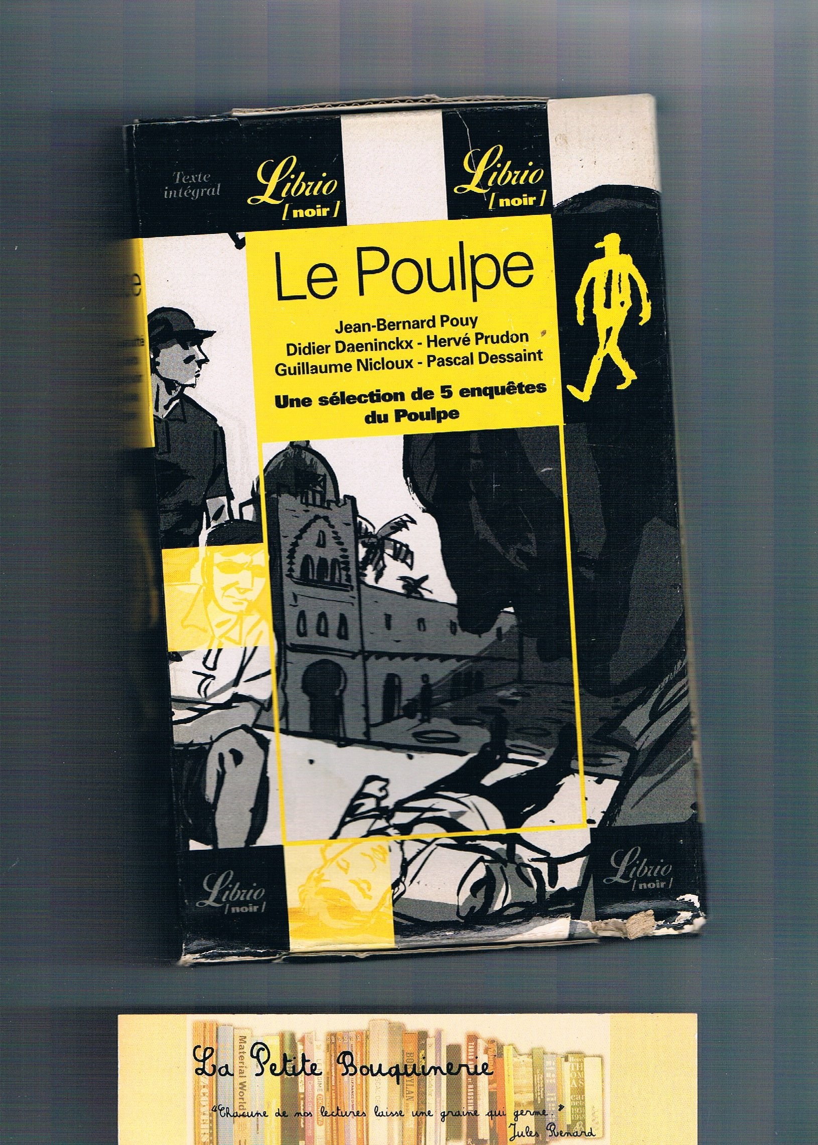 Le Poulpe : une sélection de cinq enquêtes du Poulpe book
