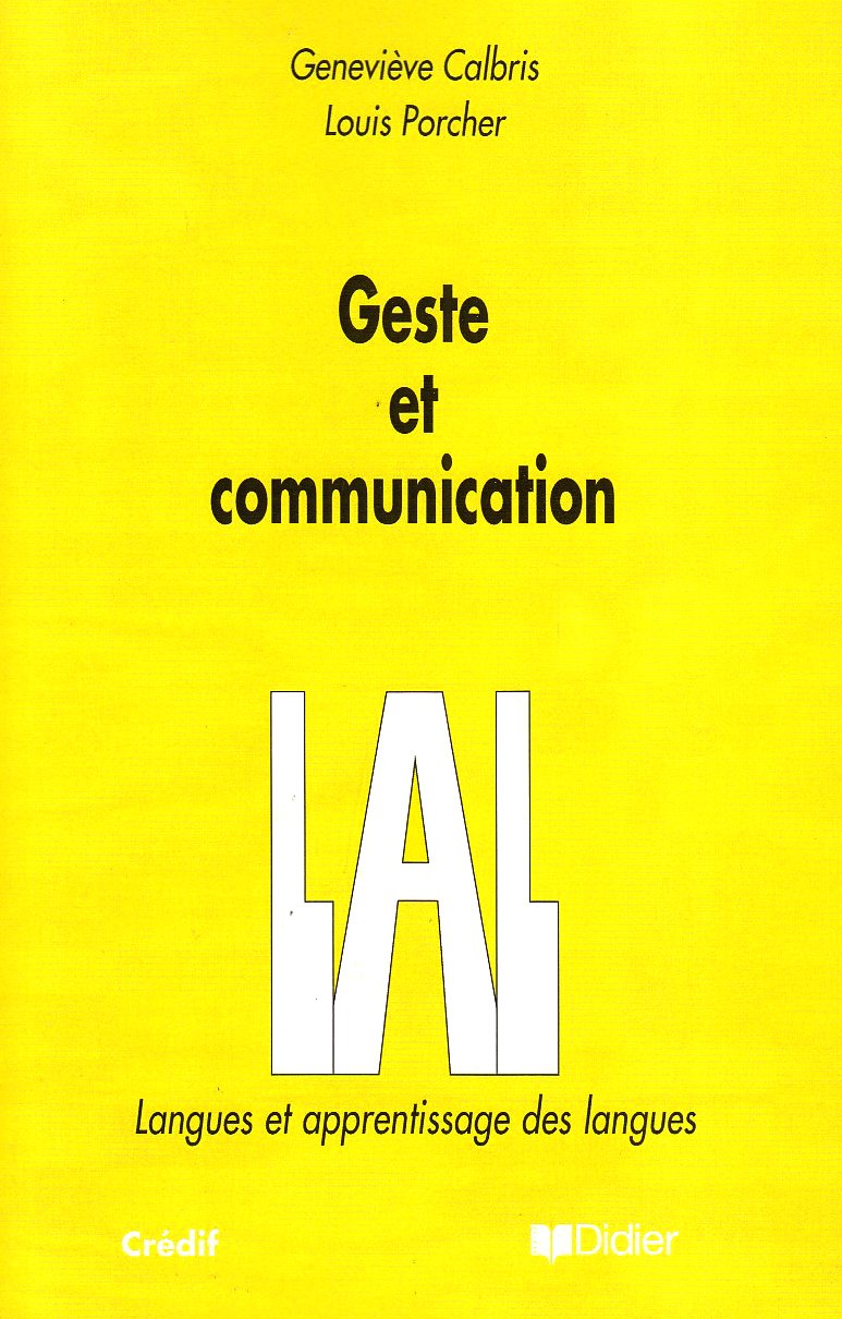 GESTE ET COMMUNICATION - LIVRE: DID.LAL Non-fiction