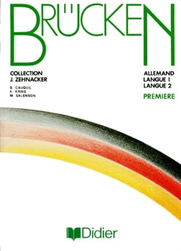 Allemand 1eres Lv1 Et Lv2 Brucken book