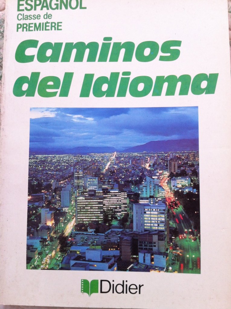 Caminos del idioma : espagnol, classe de première, livre du professeur Books