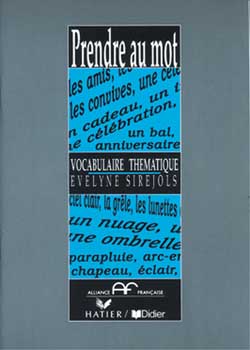 Prendre au mot : vocabulaire thématique book