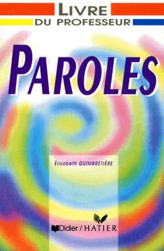 Livre Du Professeur (Paroles: Livre Du Professeur) Learning & Reference
