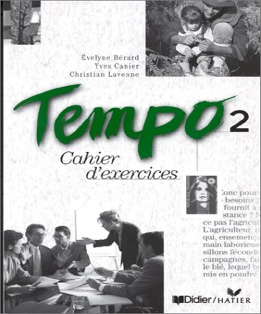 Tempo : Niveau 2, cahier d'exercices: Cahier D'Exercices 2 Professional & Reference Books
