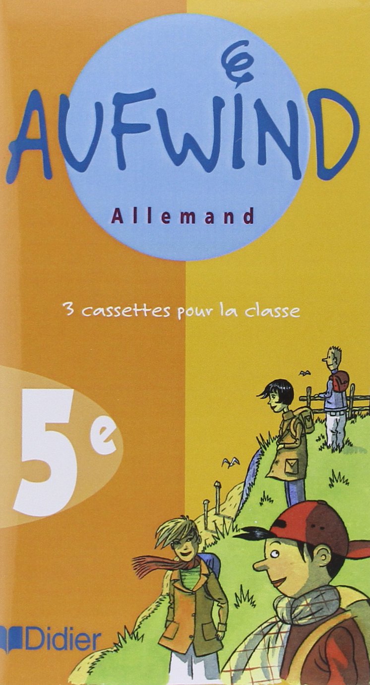 Aufwind Allemand - 5e. 4 cassettes audio pour la classe book