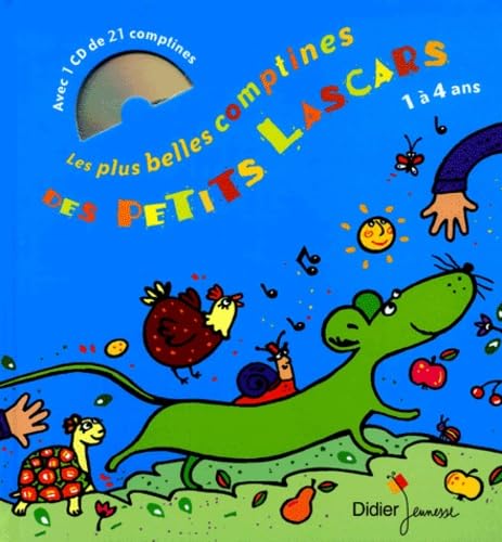 Les Plus Belles Comptines des petits lascards : 1 à 4 ans (1 livre + 1 CD audio) Books