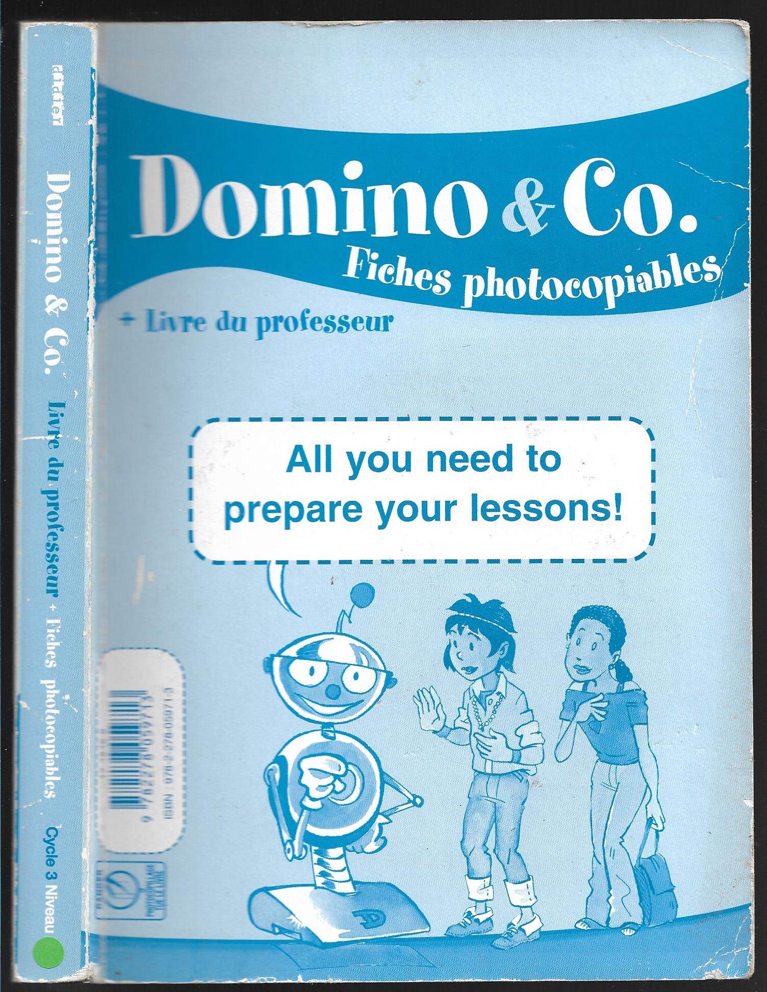 Domino and co cycle 3 niveau 2 - Guide pédagogique + CD sons book
