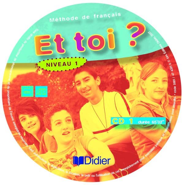 Et toi ? niv.1 - CD classe cd