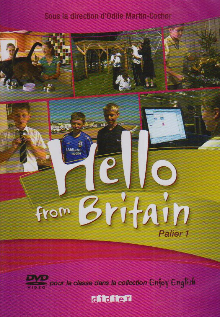 Hello from Britain 6e - 5e DVD + Livret Books