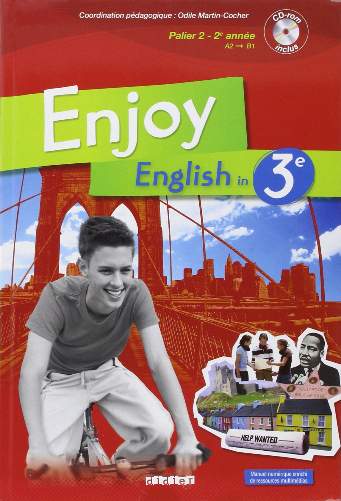Enjoy Anglais 3e - Livre + CD audio-rom Professional & Reference Books