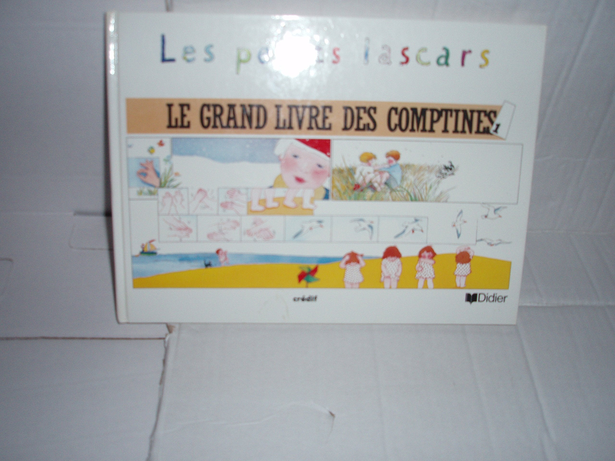 Les petits lascars grand livre des comptines niveau 1 relie Books