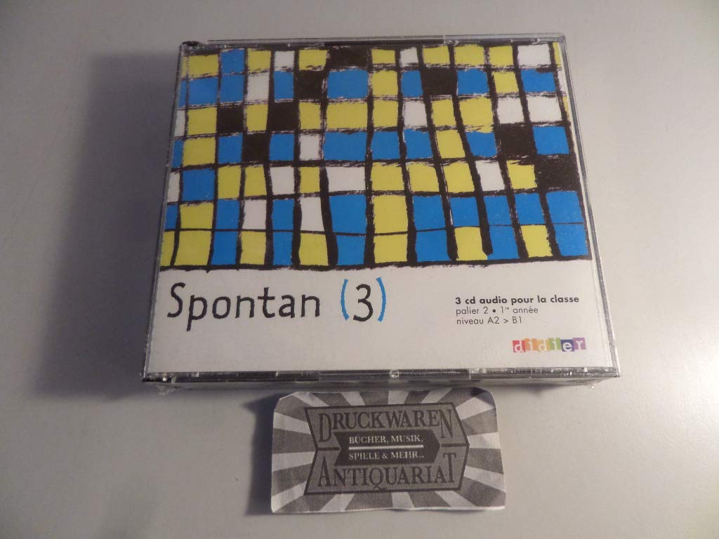 Spontan palier 2 - 1re année lv1 lv2 - cd classe book