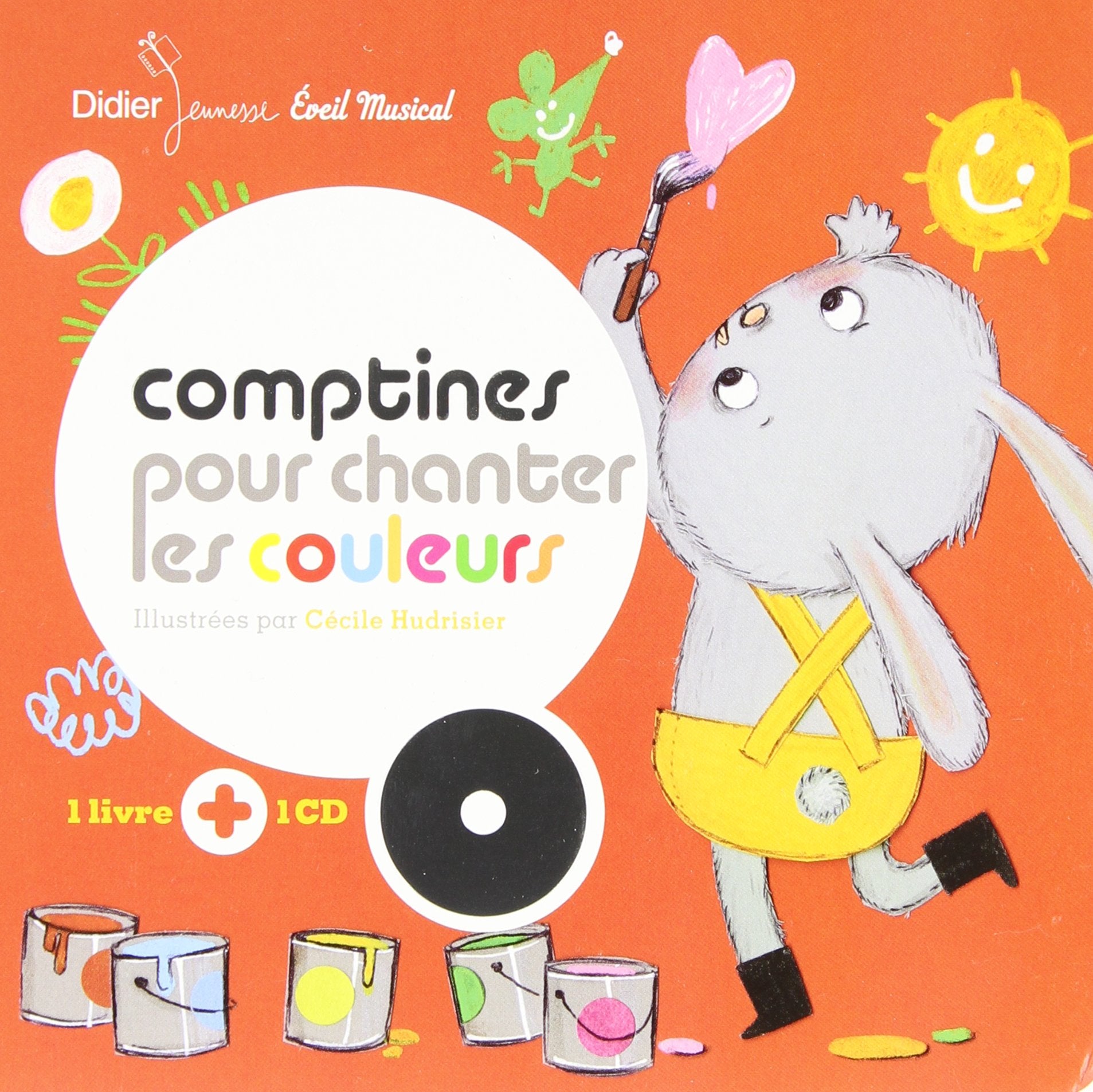 Comptines pour chanter les couleurs (Livre + CD) Novels & Short Stories