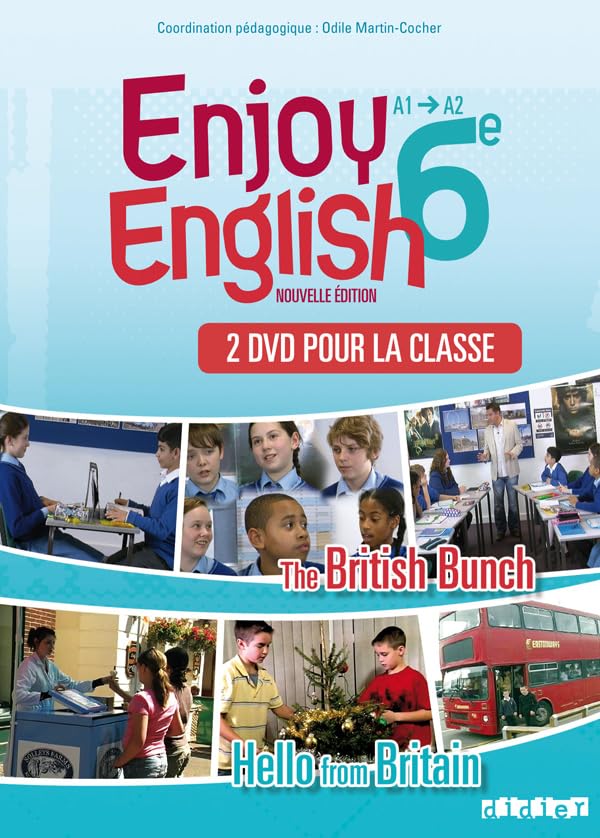 New Enjoy English 6e - Coffret 2 DVD classe Professional & Reference Books