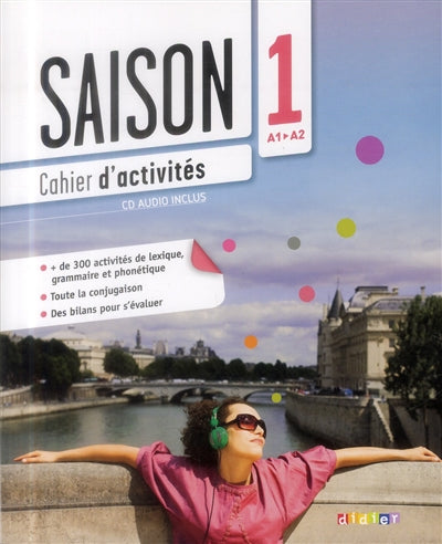 Product Image: Saison 1, A1-A2 : cahier d'activités