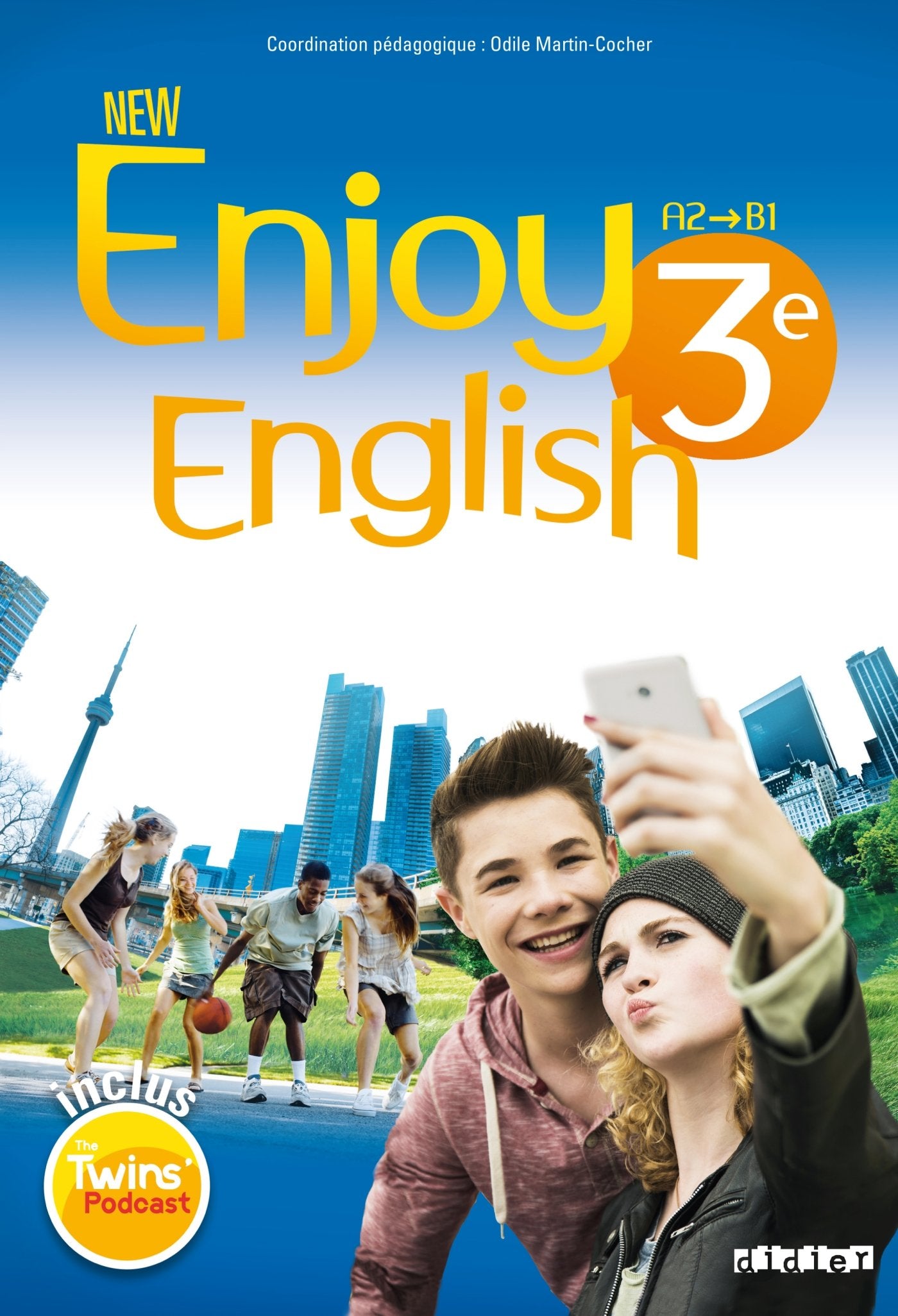 New Enjoy English 3e - Manuel + DVD-rom book