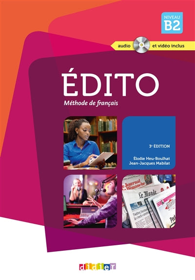 Product Image: Edito, méthode de français, niveau B2