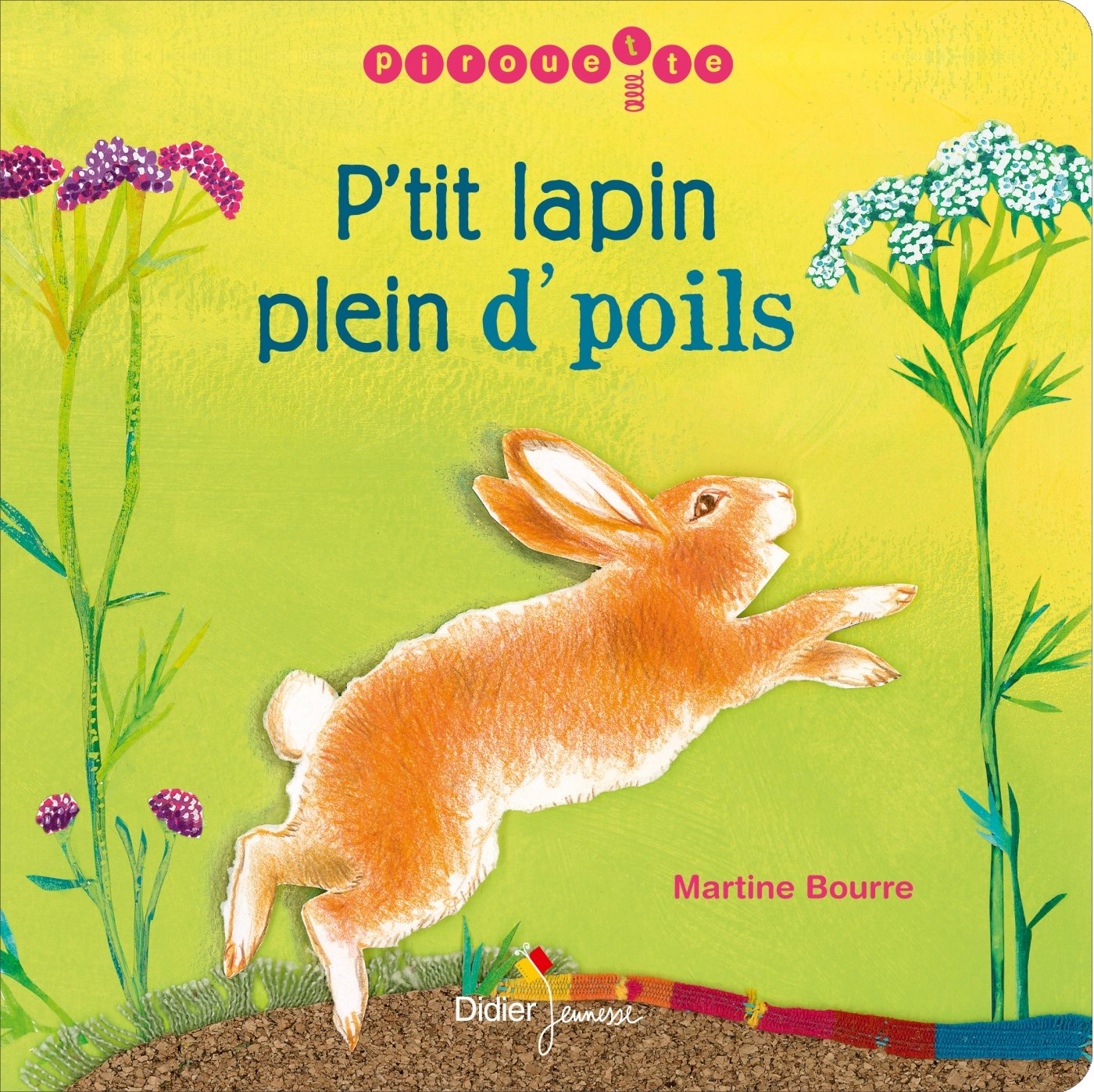 P'tit Lapin plein d' poils book