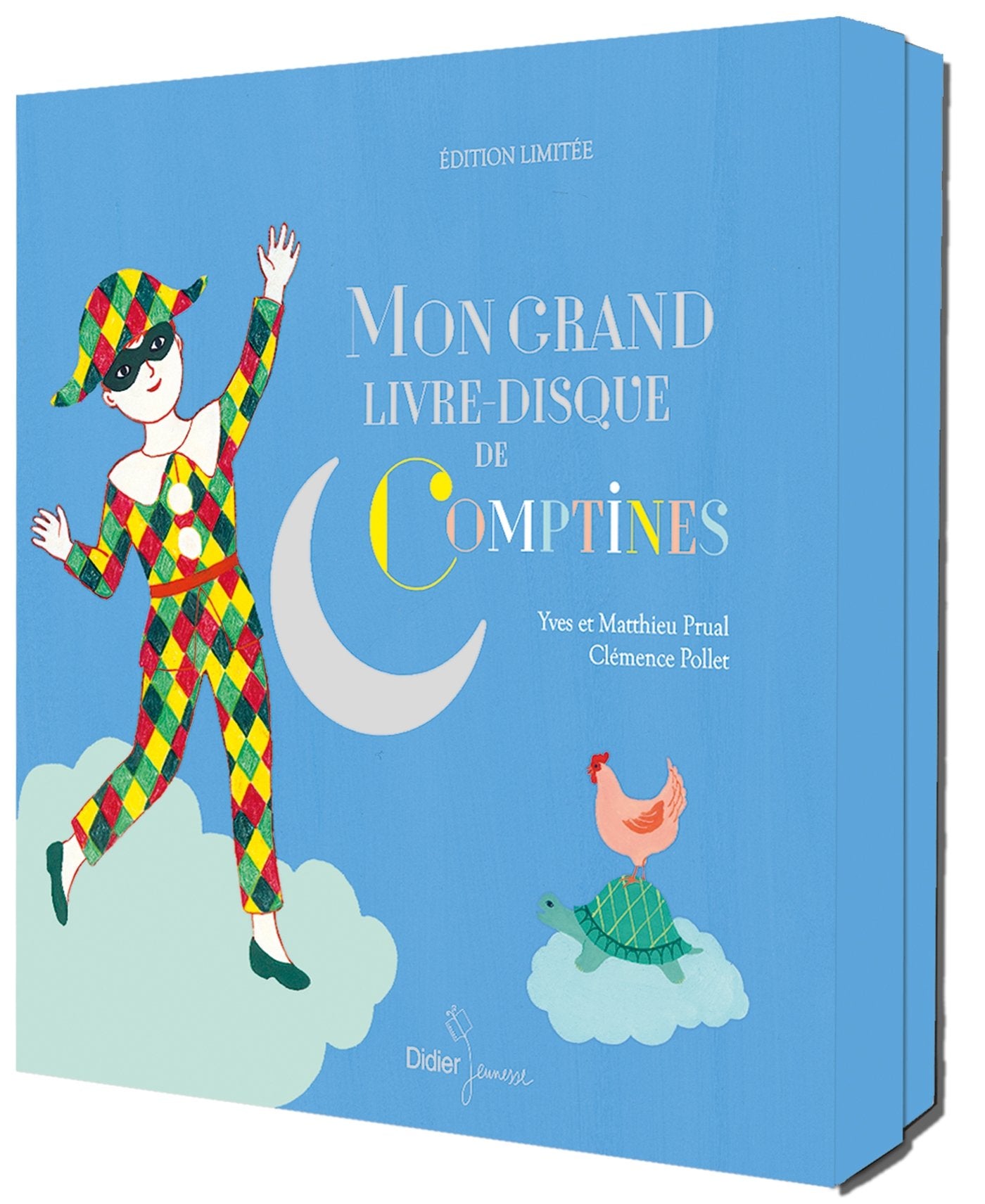 Mon grand livre-disque de comptines - Coffret Edition Luxe: Coffret Children's books