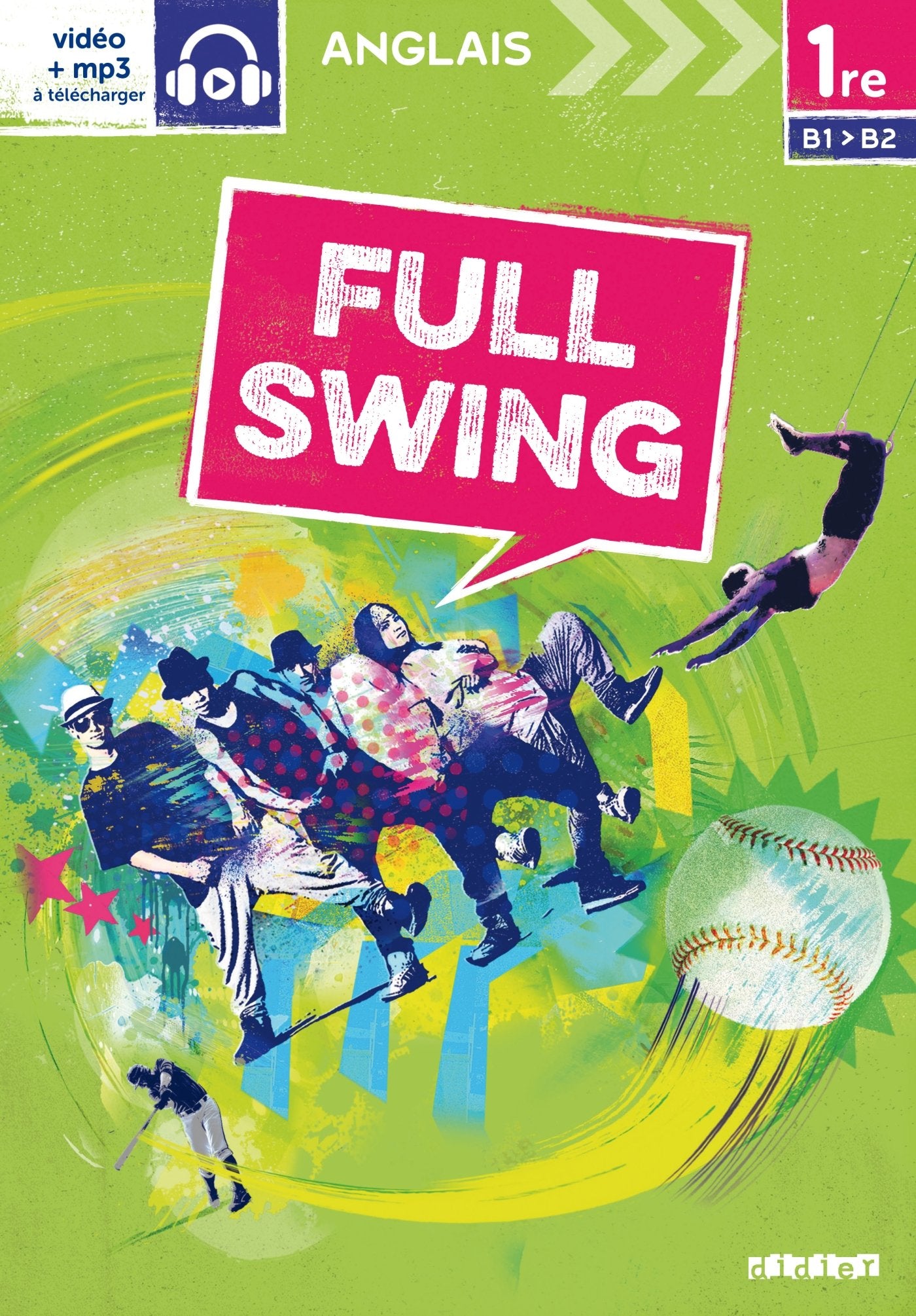 Full Swing 1re - Livre book
