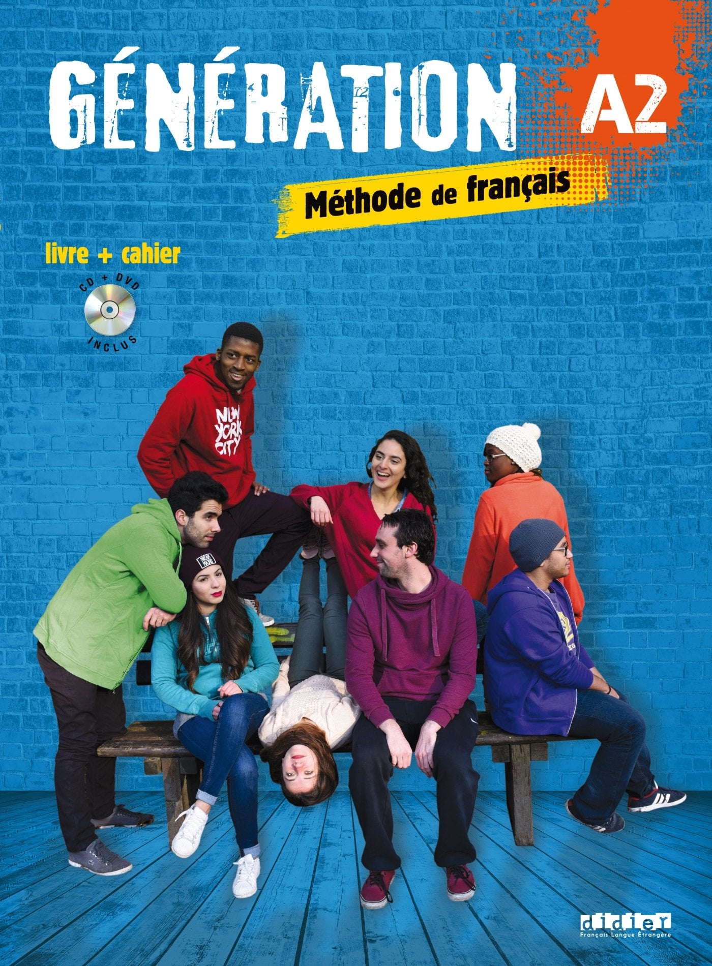Generation A2 Podrecznik + CD + DVD: Livre + Cahier A2 + CD MP3 + DVD Foreign Languages ​​& Dictionaries