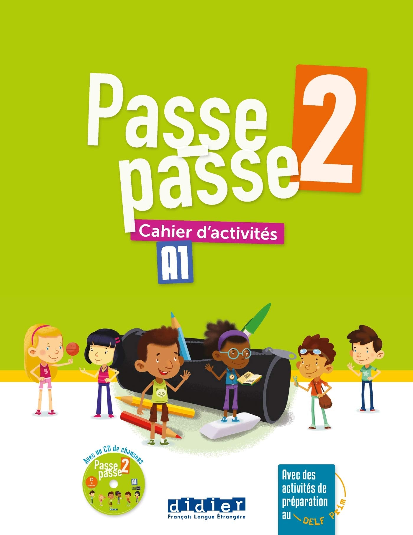 Passe-passe 2 - Niv. A1 - Cahier + CD mp3 book