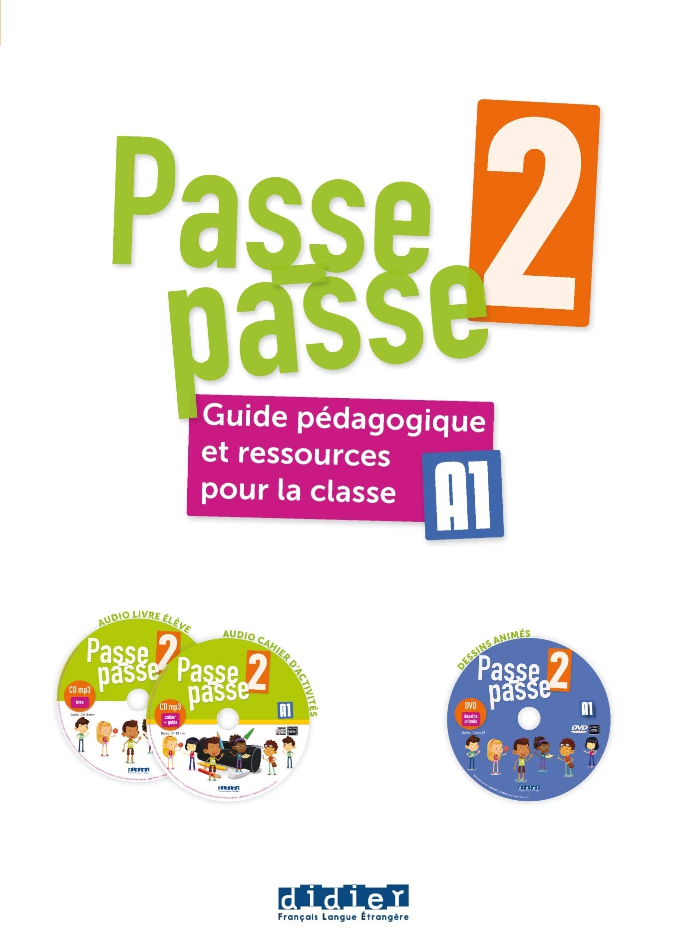 Guide pedagogique 2 + CD mp3 (2) + DVD: Guide pédagogique et ressources pour la classe Foreign Languages ​​& Dictionaries