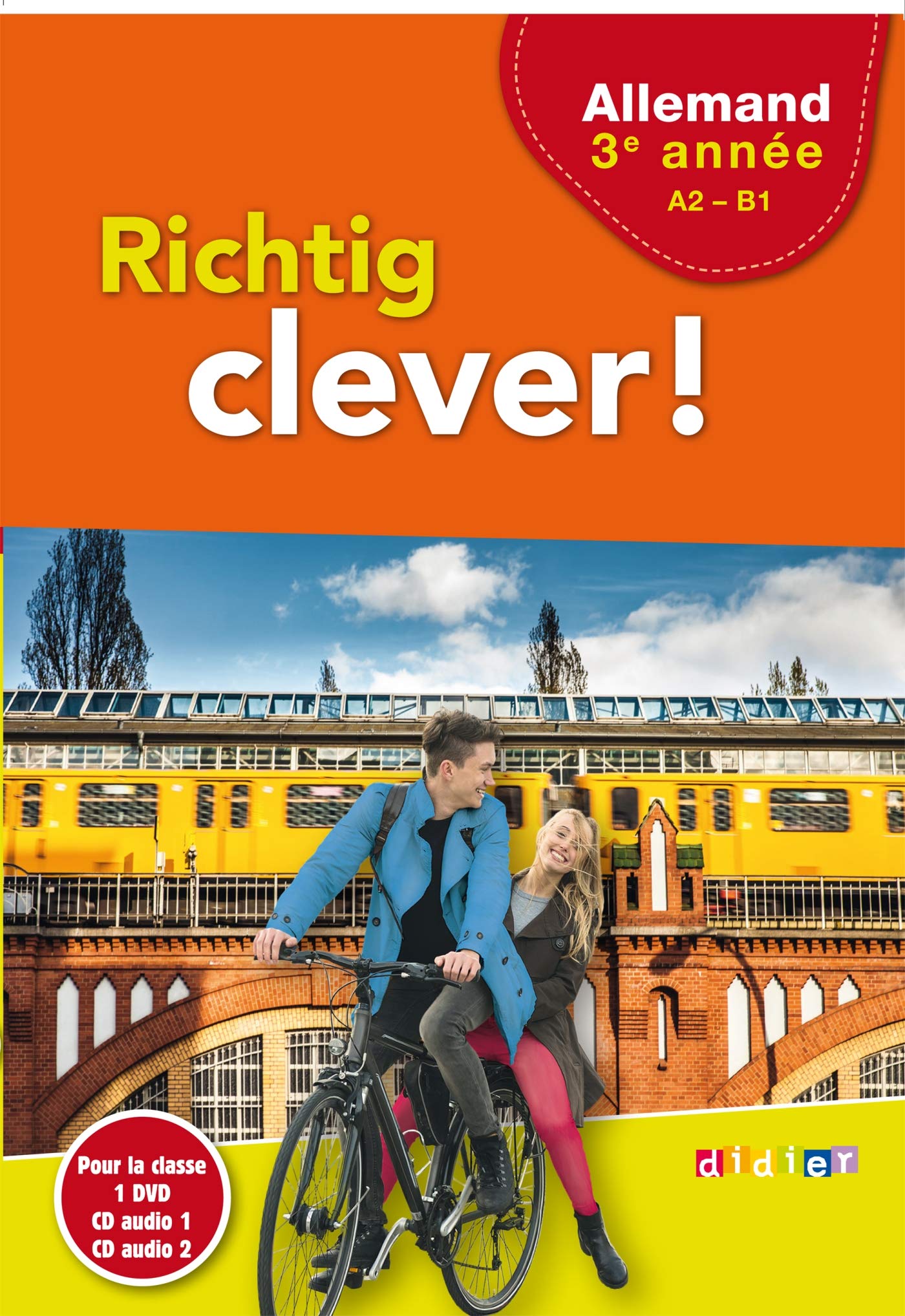 Richtig Clever 3ème année - Coffret classe 2 CD audio + 1 DVD cd