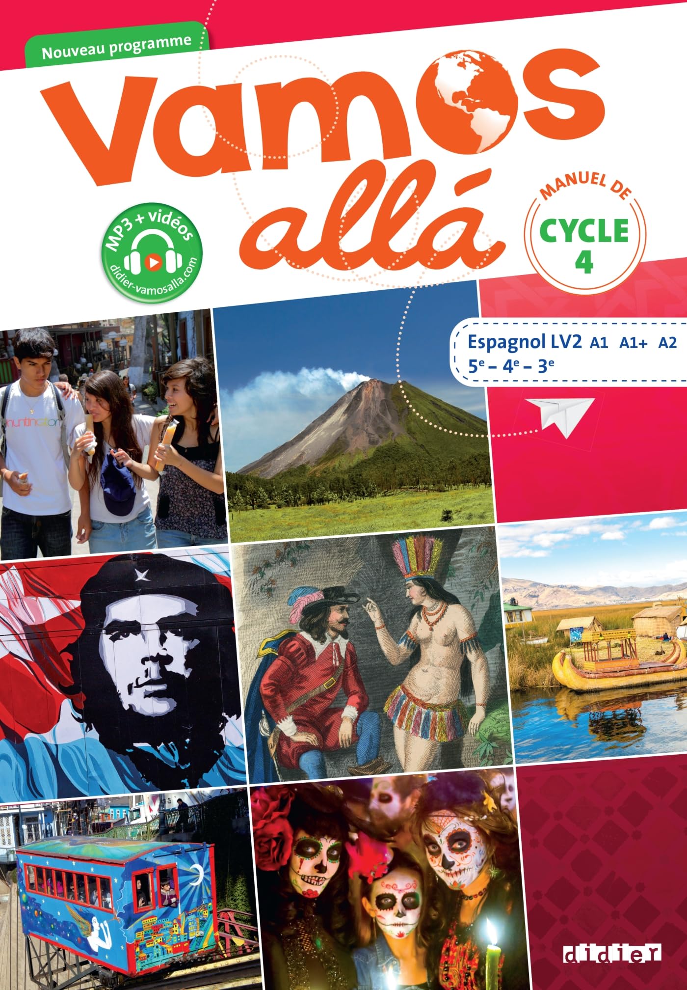 Vamos allá Cycle 4 LV2 Espagnol Ed.2017 - Livre de l'élève Professional & Reference Books