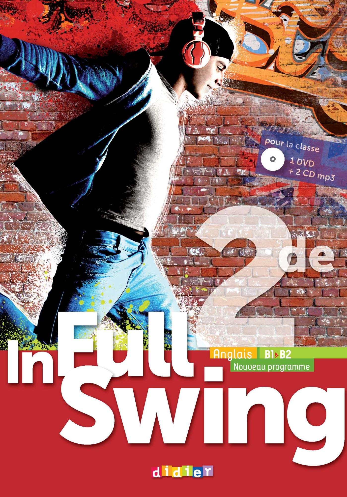 In Full Swing 2de - Anglais Ed.2019 - Coffret Classe 2 CD audio + 1 DVD cd