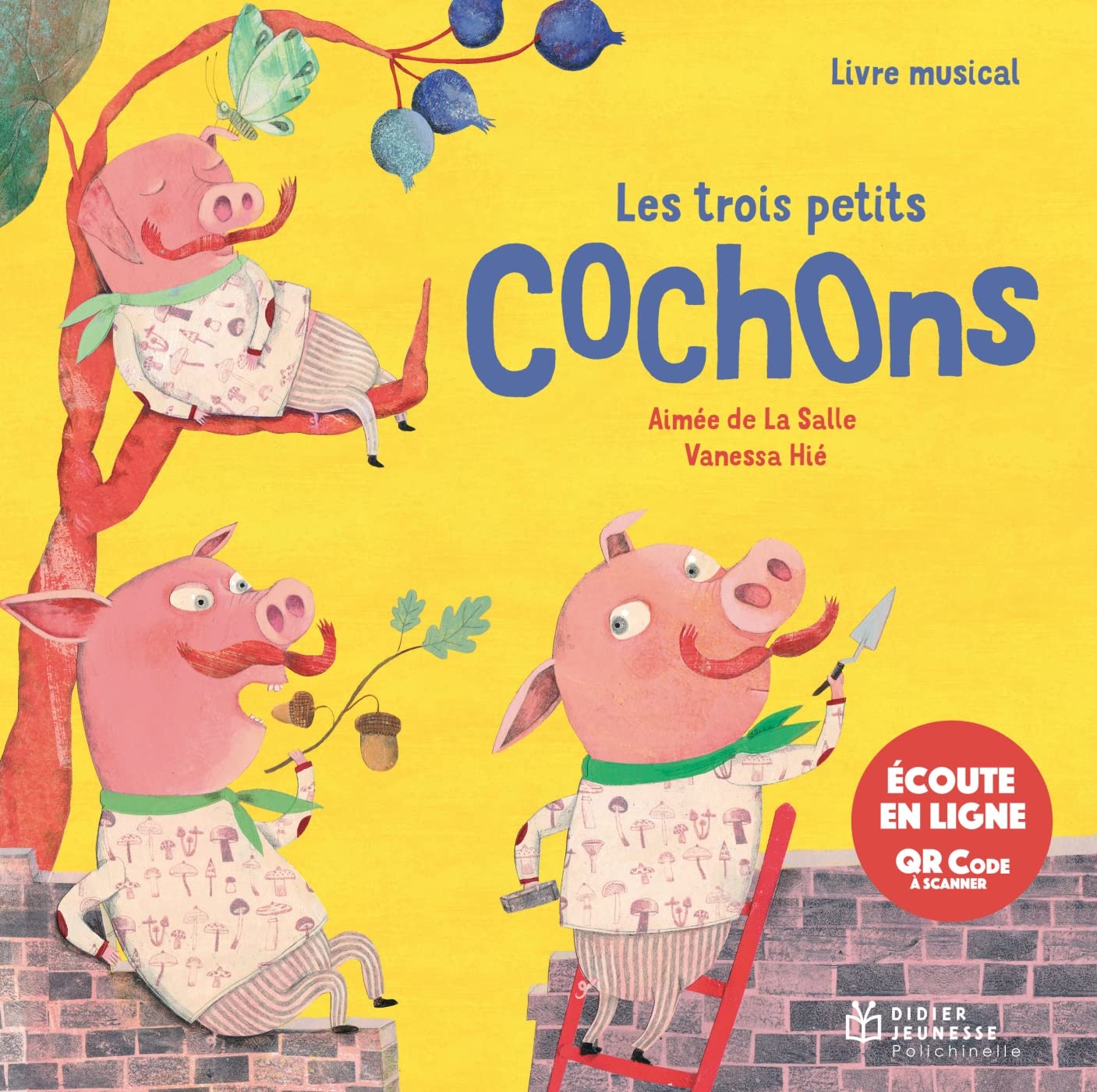 Les trois petits cochons - écoute en ligne book