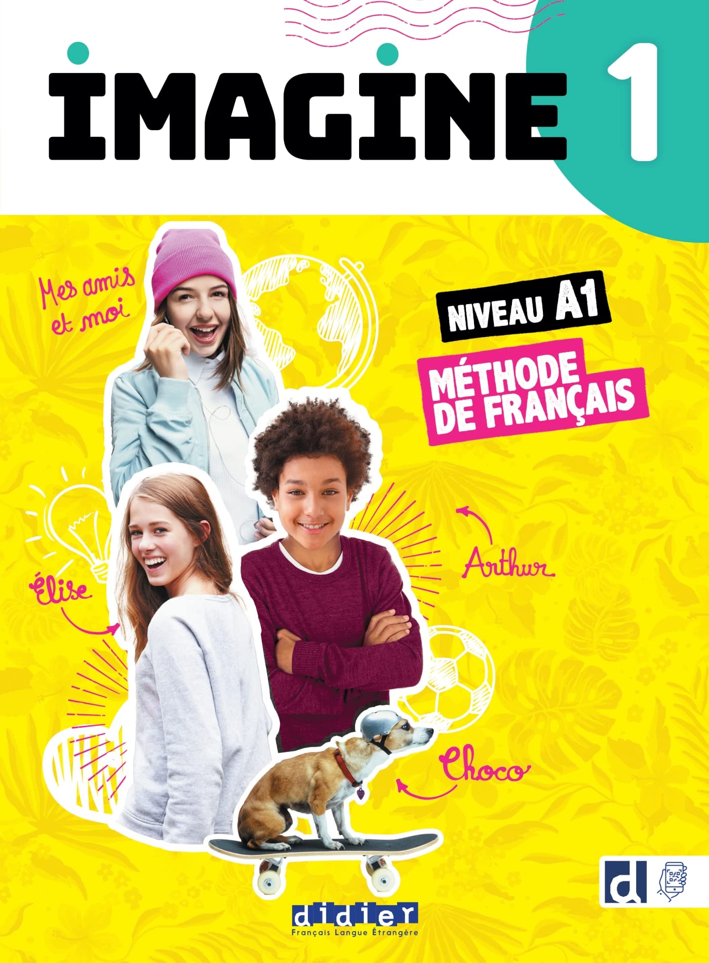 Imagine 1 - livre + DVD-rom + didierfle.app book