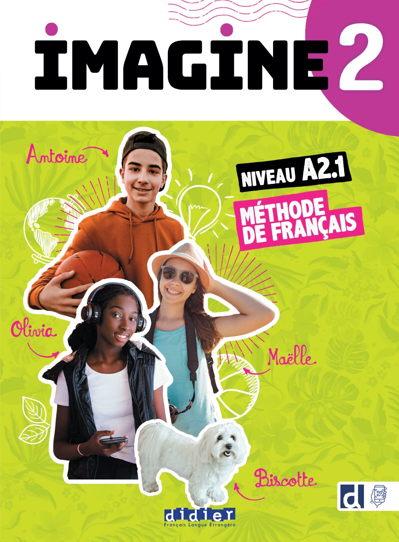 Imagine 2 - A2.1 + DVD + didierfle.app: Livre de l'eleve + DVD-Rom 2 + didierfle.app Foreign Languages ​​& Dictionaries