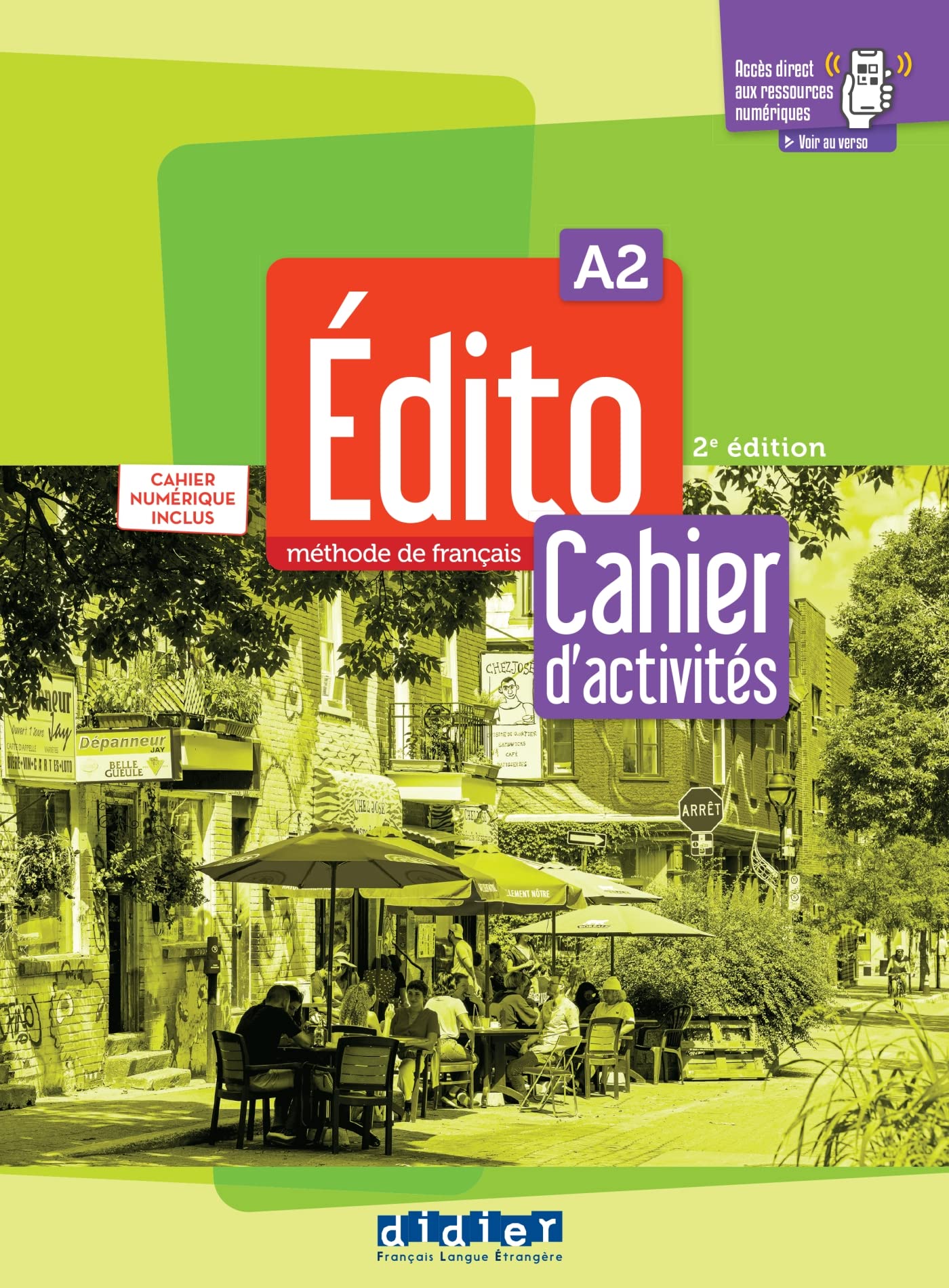 Édito A2 - édition 2022-2024 - Cahier + numérique inclus book