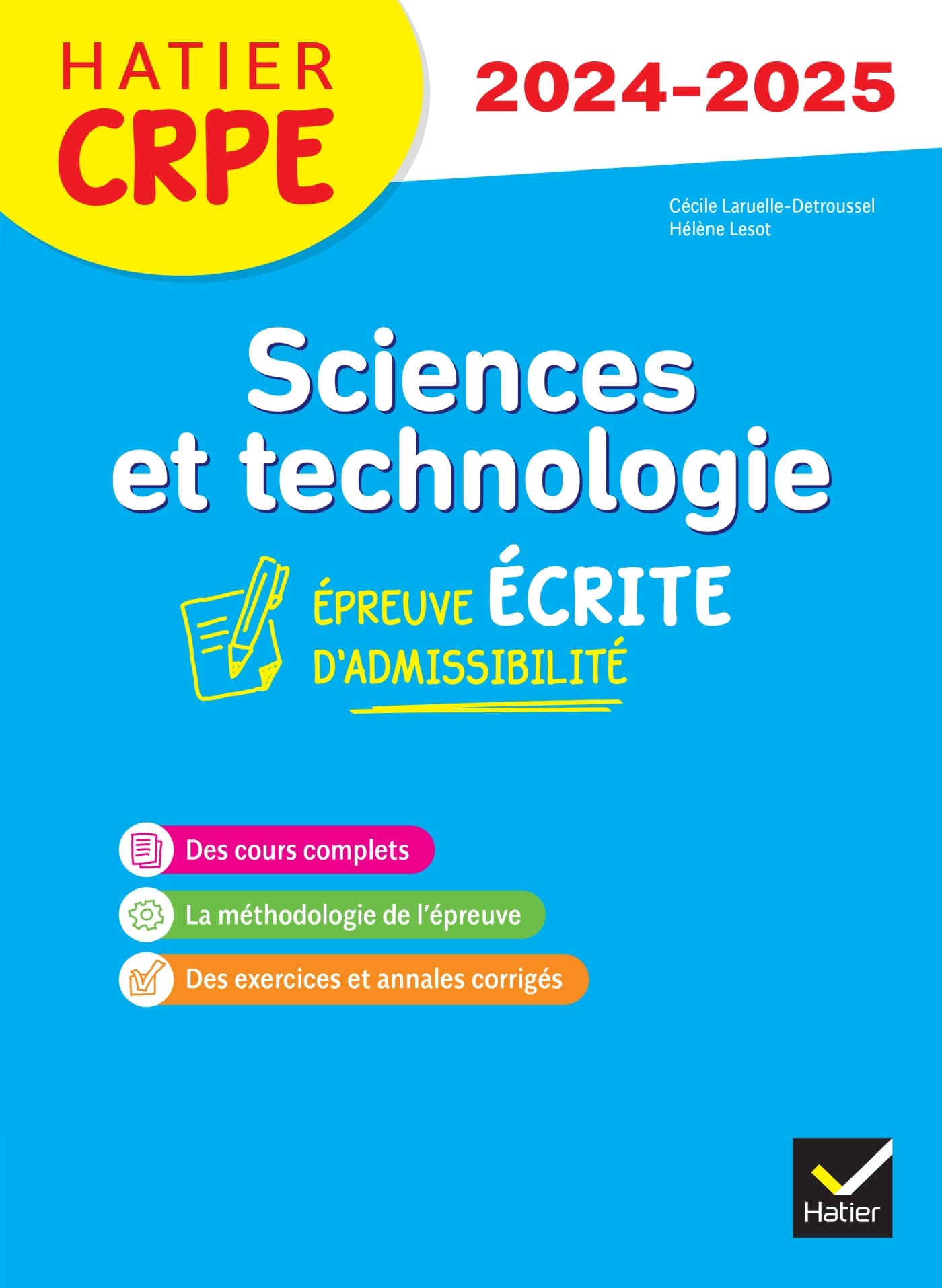 Sciences et Techno - CRPE 2024-2025 - Epreuve écrite d'admissibilité Professional & Reference Books