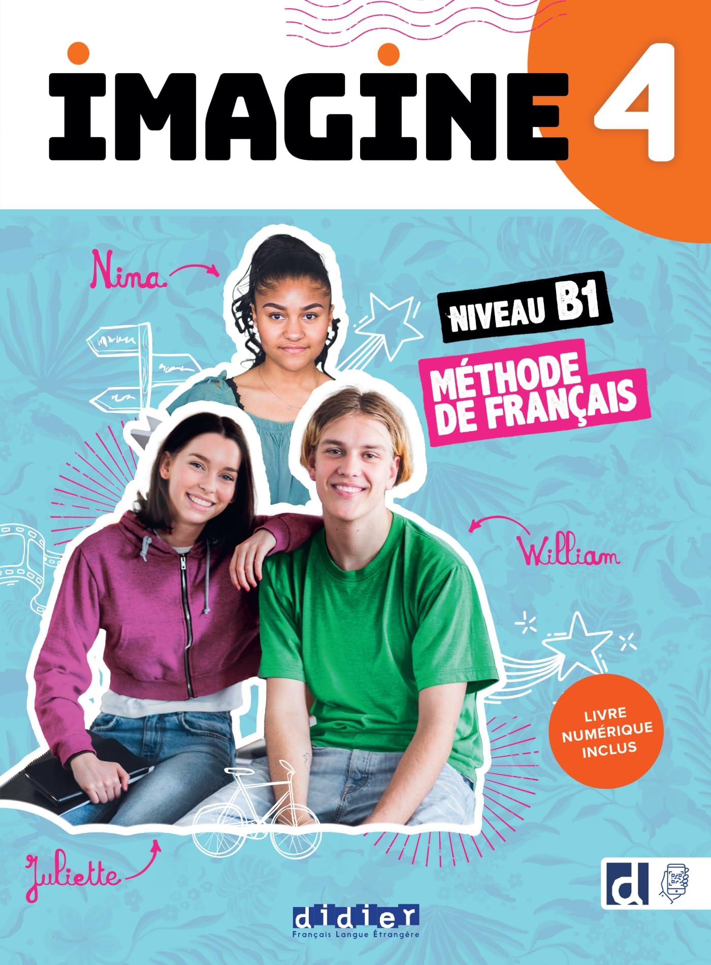 Imagine 4 - Niv. B1 - Livre + numérique inclus book
