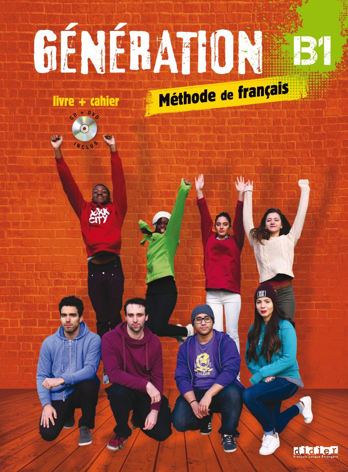 Génération B1 - Livre + Cahier + CD mp3 + DVD book