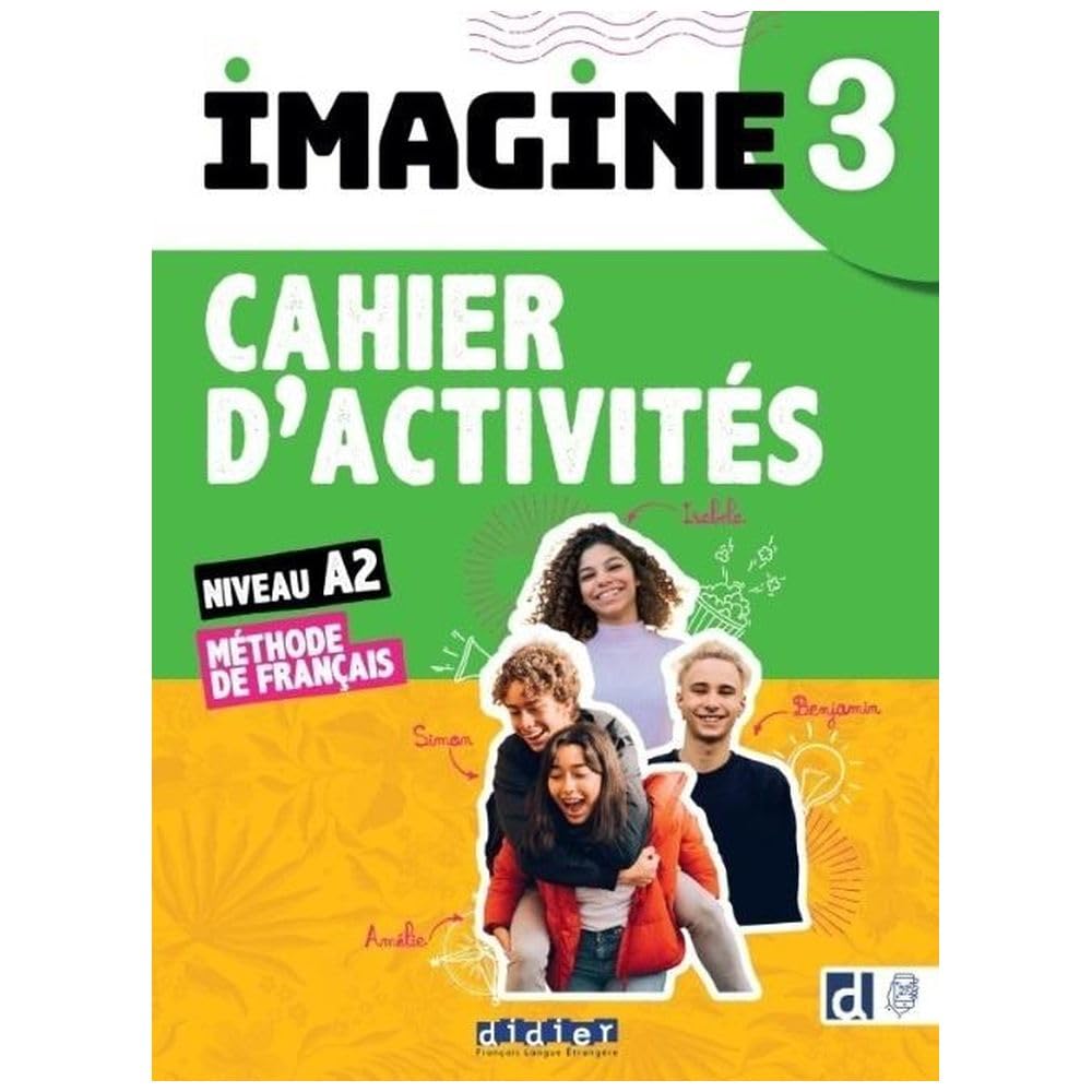 Imagine 3 - niv. A2.2 - Cahier + didierfle.app book