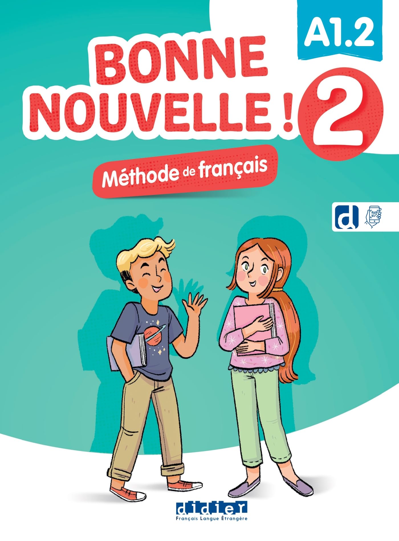 Bonne nouvelle ! 2 - Niv. A1.2 - Livre + didierfle.app book