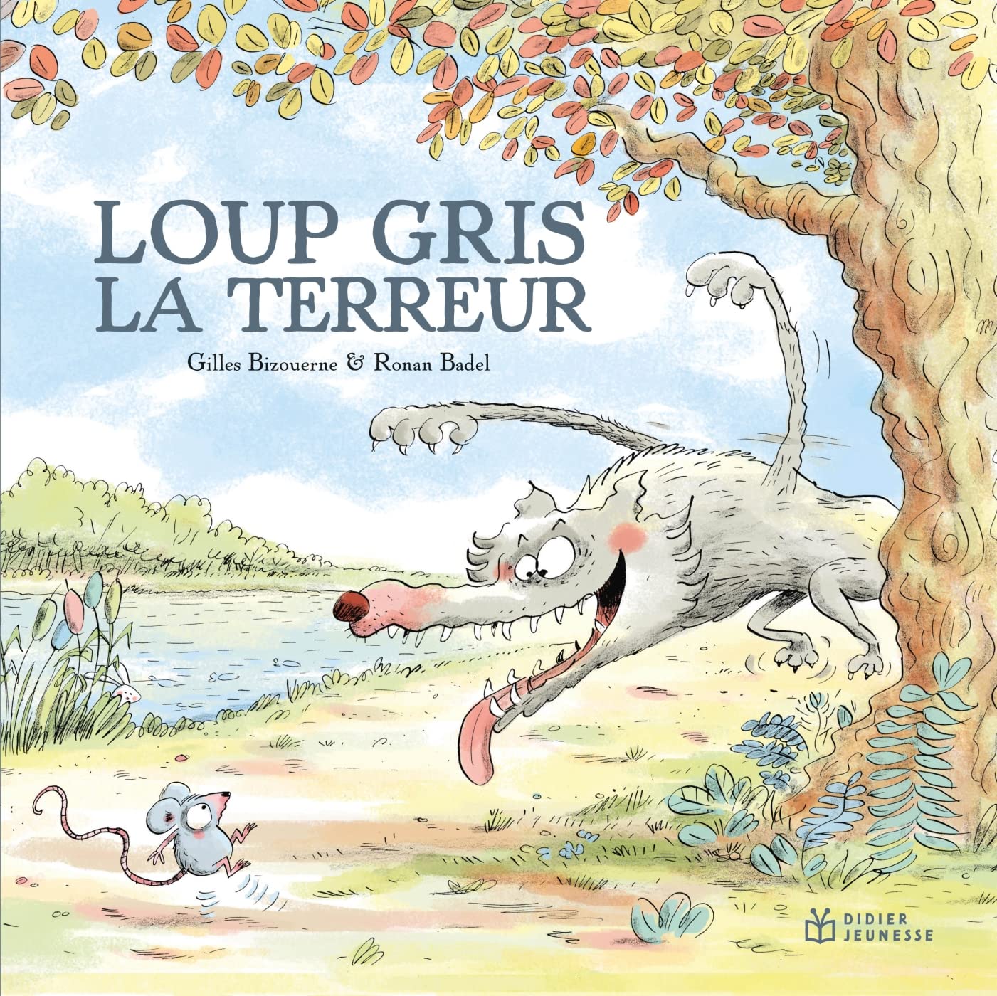 Loup gris la terreur Children's books