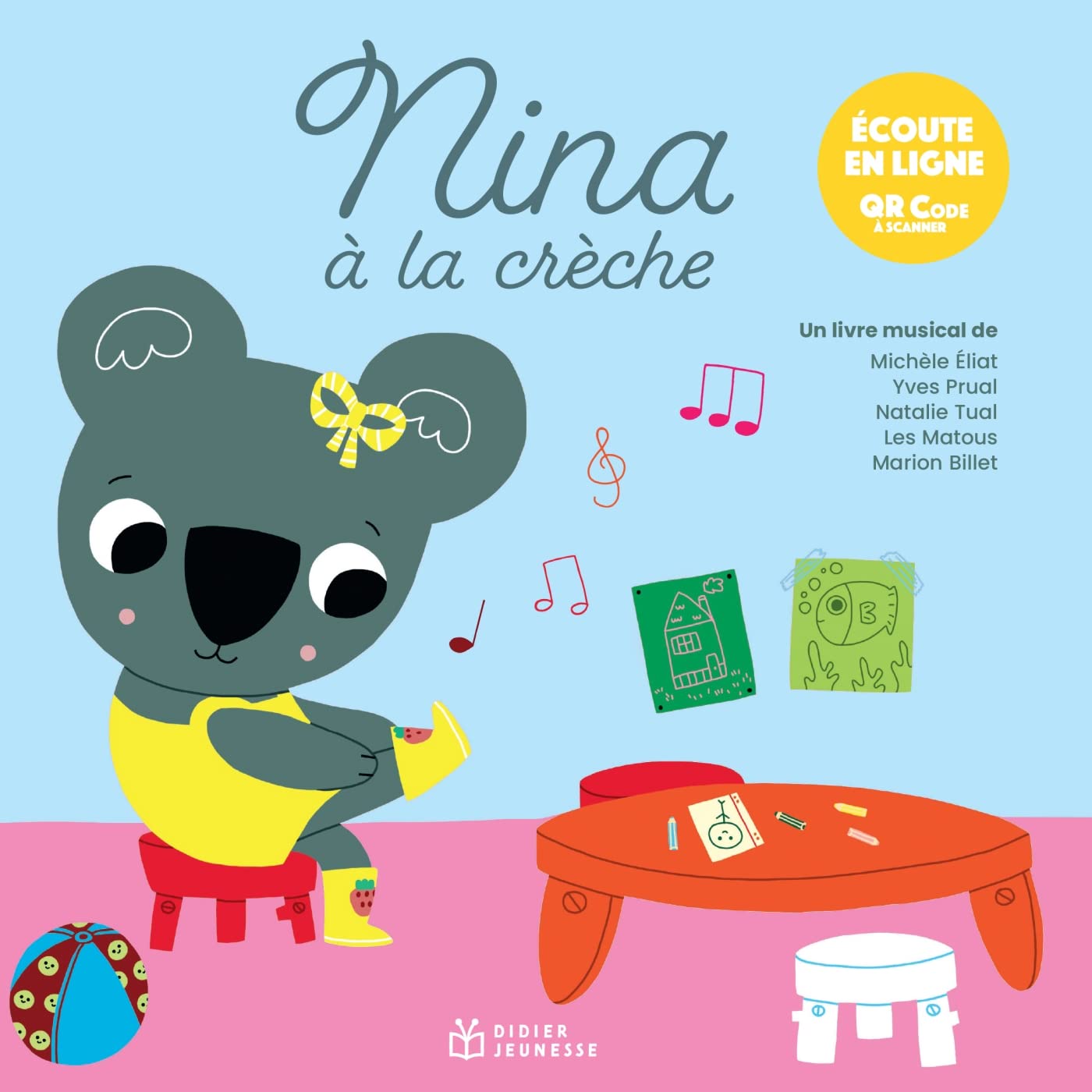 Nina à la crèche, écoute en ligne book