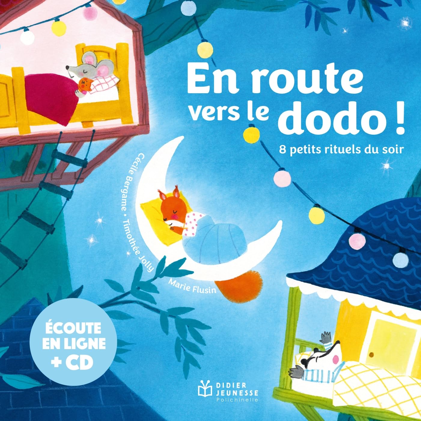 En route vers le dodo ! - 8 petits petits rituels du soir - Livre CD book