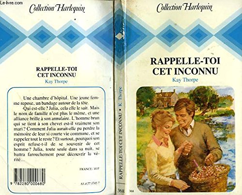 Rappelle-toi cet inconnu (Collection Harlequin) book
