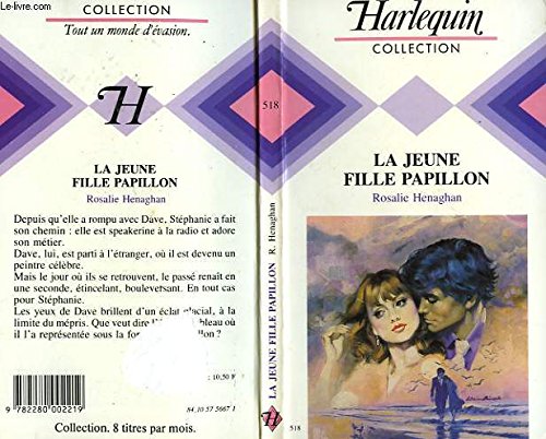 La Jeune fille papillon (Harlequin) book