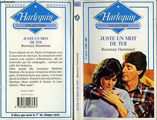 Juste un mot de toi (Harlequin) book