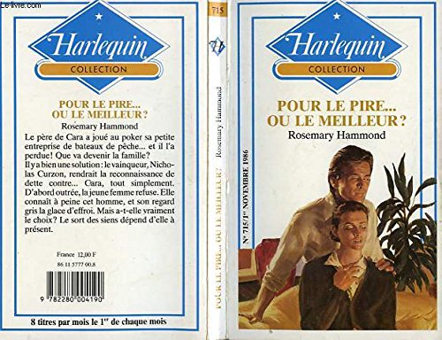 Pour le pire ou le meilleur ? (Harlequin) book