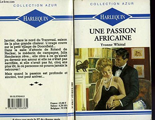 Une Passion africaine (Collection Azur) Books