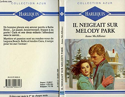 Il neigeait sur Melody Park (Collection Azur) book