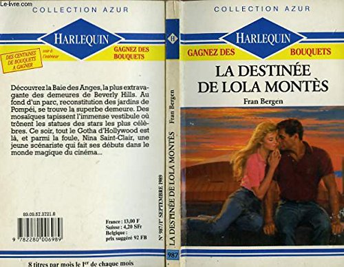 La destinee de lola montes - yearning of angels book