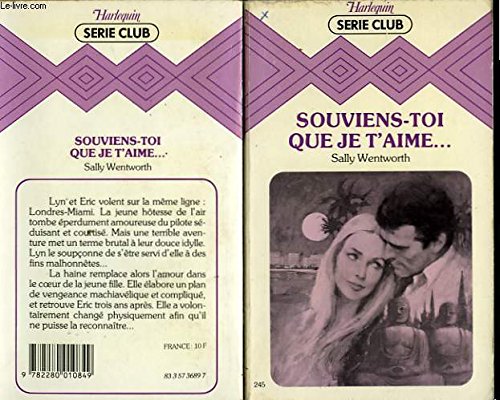 Souviens-toi que je t'aime (Harlequin) Books
